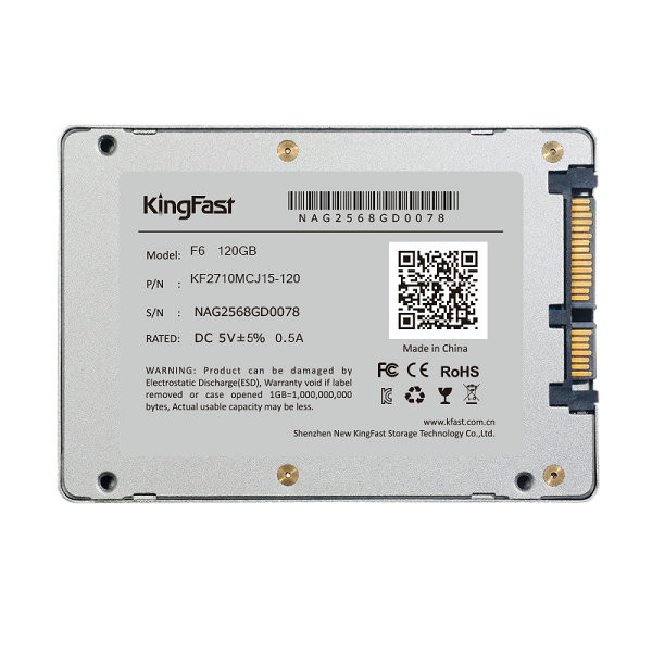 Kingfast F6 Series mSATA3 128GB SSD - Kingfast SSD
